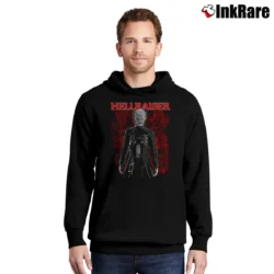 Men’s Hellraiser Supernatural Horror Movie Pullover Hoodie in black | Cozy, Durable, Modern Fit