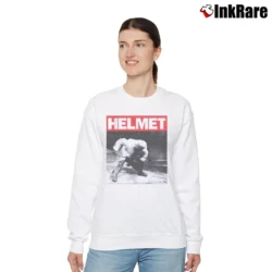 Women’s Helmet Meantime Relaxed Sweatshirt in white | Soft, Laid-Back Vibe