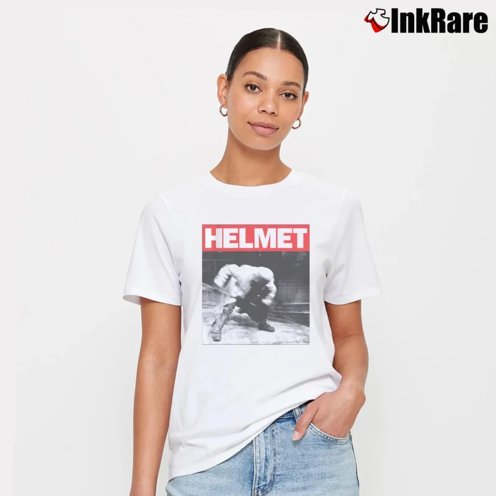 Women’s Helmet Meantime Signature T-Shirt in white | Soft, Flattering Fit
