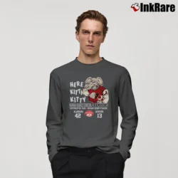 Men’s Here Kitty Kitty 2020 Iron Bowl Tigers Long-Sleeve Shirt in charcoal | Sleek, Lightweight, Year-Round Wear
