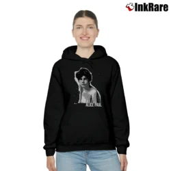 Women’s History Alice Paul Graphic Cozy Hoodie in black | Warm, Structured, Stylish