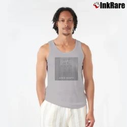 Men’s Hit Me Hard And Soft Billie Eilish Tank Top in sport grey | Breathable, Active-Friendly Design