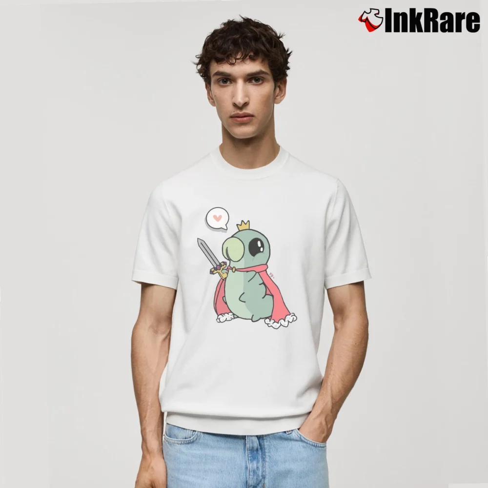 Men’s Hollow Knight Grub Prince Classic T-Shirt in white | Soft, Breathable Everyday Wear