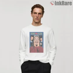 White long sleeve with relaxed fit