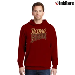 Men’s Home Free Band Country Evolution Pullover Hoodie in maroon | Cozy, Durable, Modern Fit