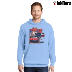 Men’s Hooters 500 Nascar Pullover Hoodie in light blue | Cozy, Durable, Modern Fit