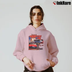 Women’s Hooters 500 Nascar Cozy Hoodie in light pink | Warm, Structured, Stylish