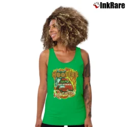 Women’s Hooters Mens Graphic Logo Tank Top in irish green | Lightweight, Movement-Friendly