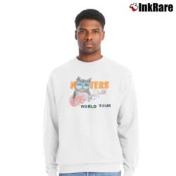 Men’s Hooters World Tour 1990s Crewneck Sweatshirt in white | Cozy Fabric, Clean Style
