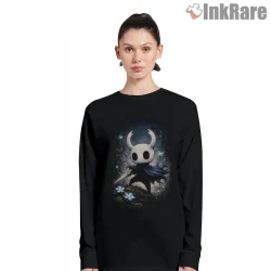Hornet Lone Wanderer Mystical Forest Shirt on black long sleeve shirt for women graphic tee