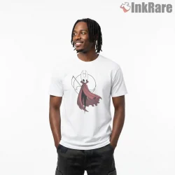 Hornet Needle Thread Dynamic Minimal Action Shirt on white short sleeve shirt for men graphic tee