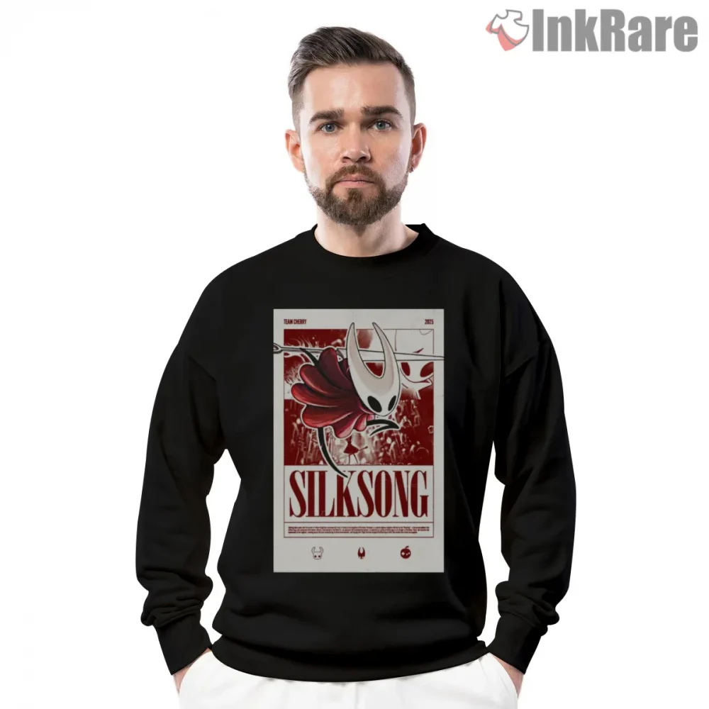 Hornet Silksong Vintage Poster Style Shirt on graphic shirt for men graphic tee