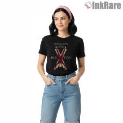 House Bolton Our Blades Are Sharp Dark Sigil Shirt on black short sleeve shirt for women graphic tee