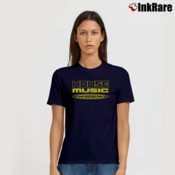 Women’s House Music Signature T-Shirt in navy | Soft, Flattering Fit