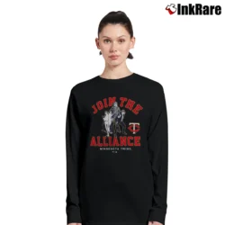 Women’s Houston Astros MLB Star Wars Join The Alliance Long-Sleeve Top in black | Sleek, Versatile, All-Season