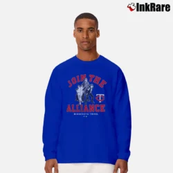 Men’s Houston Astros MLB Star Wars Join The Alliance Long-Sleeve Shirt in royal blue | Sleek, Lightweight, Year-Round Wear