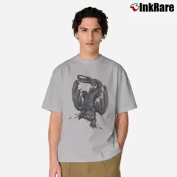 Men’s How To Train Your Dragon Toothless Character Classic T-Shirt in sport grey | Soft, Breathable Everyday Wear