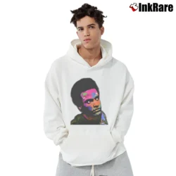 Men’s Huey P. Newton Bhm Classic Pullover Hoodie in white | Cozy, Durable, Modern Fit