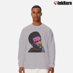 Men’s Huey P. Newton Bhm Classic Long-Sleeve Shirt in sport grey | Sleek, Lightweight, Year-Round Wear