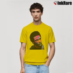 Men’s Huey P. Newton Bhm Classic Classic T-Shirt in yellow | Soft, Breathable Everyday Wear
