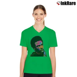 Women’s Huey P. Newton Bhm Classic V-Neck Tee in irish green | Chic Neckline, Soft Texture