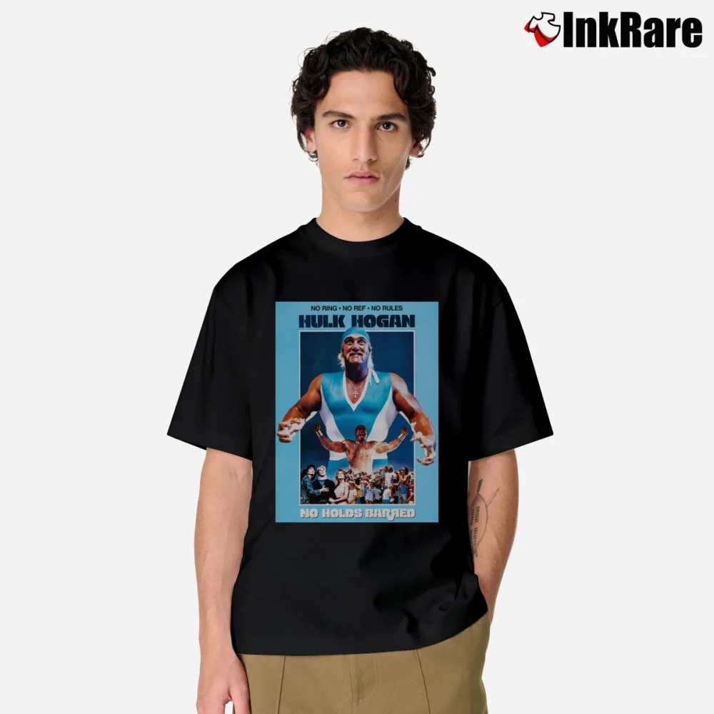 Men’s Hulk Hogan No Holds Barred Classic T-Shirt in black | Soft, Breathable Everyday Wear