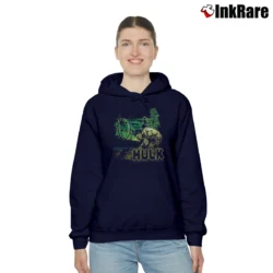 Women’s Hulk The End Coaster Marvel Universal Studios Cozy Hoodie in navy | Warm, Structured, Stylish