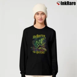 Women’s Hulk The Monster The Machine Roller Coaster Marvel Long-Sleeve Top in black | Sleek, Versatile, All-Season