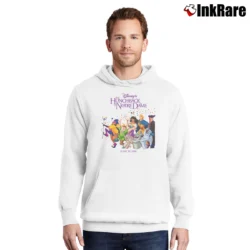 Men’s Hunchback Of Notre Dame Quasimodo Disney Movie Promo 90s Pullover Hoodie in white | Cozy, Durable, Modern Fit