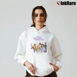 Women’s Hunchback Of Notre Dame Quasimodo Disney Movie Promo 90s Cozy Hoodie in white | Warm, Structured, Stylish