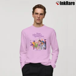 Men’s Hunchback Of Notre Dame Quasimodo Disney Movie Promo 90s Long-Sleeve Shirt in light pink | Sleek, Lightweight, Year-Round Wear