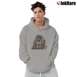 Men’s Hype Japanese Brand 90s Gundam Wing Death Scythe Hell Pullover Hoodie in sport grey | Cozy, Durable, Modern Fit