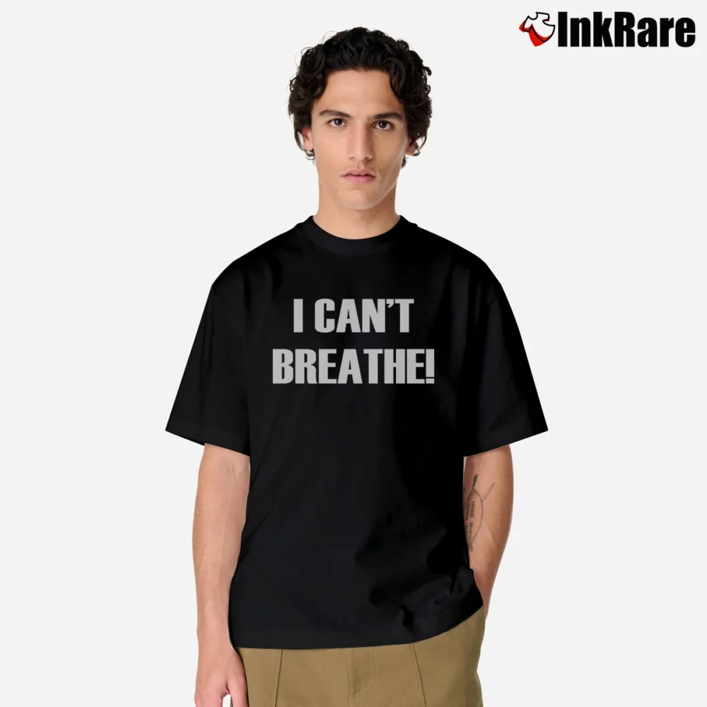 Men’s I Can't Breathe Classic T-Shirt in black | Soft, Breathable Everyday Wear