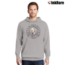 Men’s I See Trees Of Green Red Roses Too Snoopy Charlie Brown Wonderful World Mother's Day Pullover Hoodie in sport grey | Cozy, Durable, Modern Fit