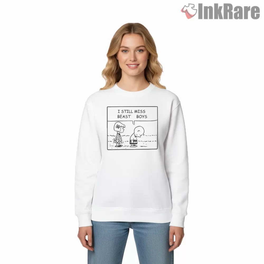 I Still Miss Beastie Boys Cartoon Tribute Shirt on graphic shirt for women graphic tee
