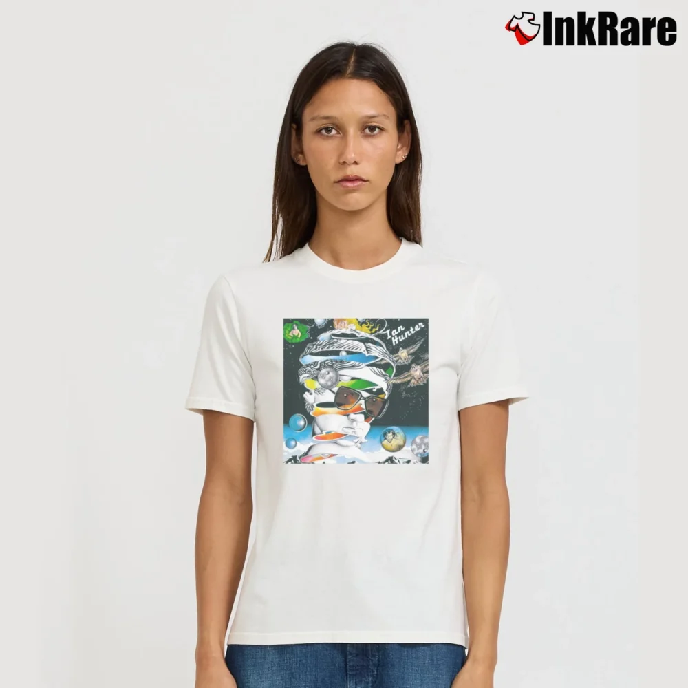 Women’s Ian Hunter Lounge Lizard Signature T-Shirt in white | Soft, Flattering Fit