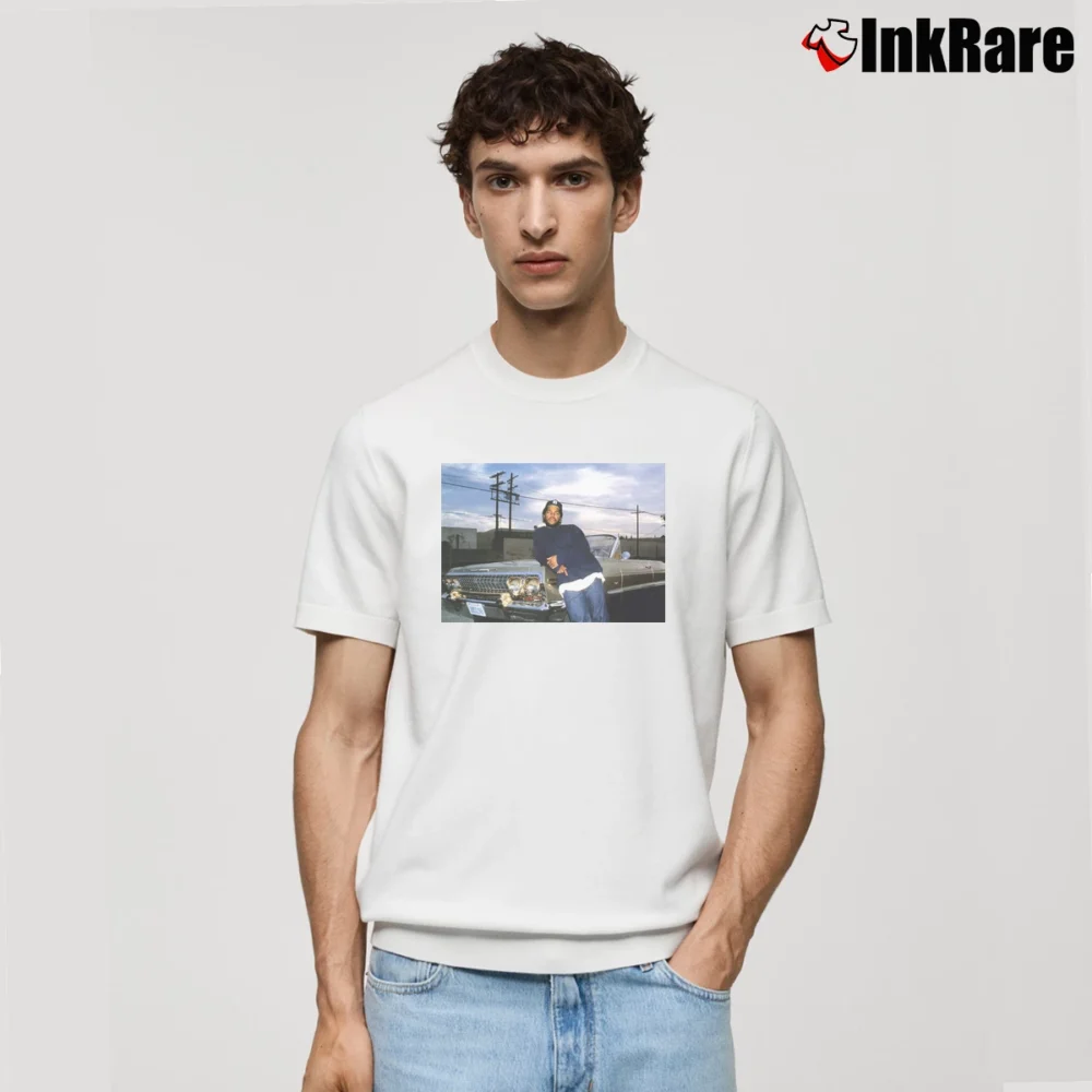Men’s Ice Cube Impala Lean Streetwear Classic T-Shirt in white | Soft, Breathable Everyday Wear