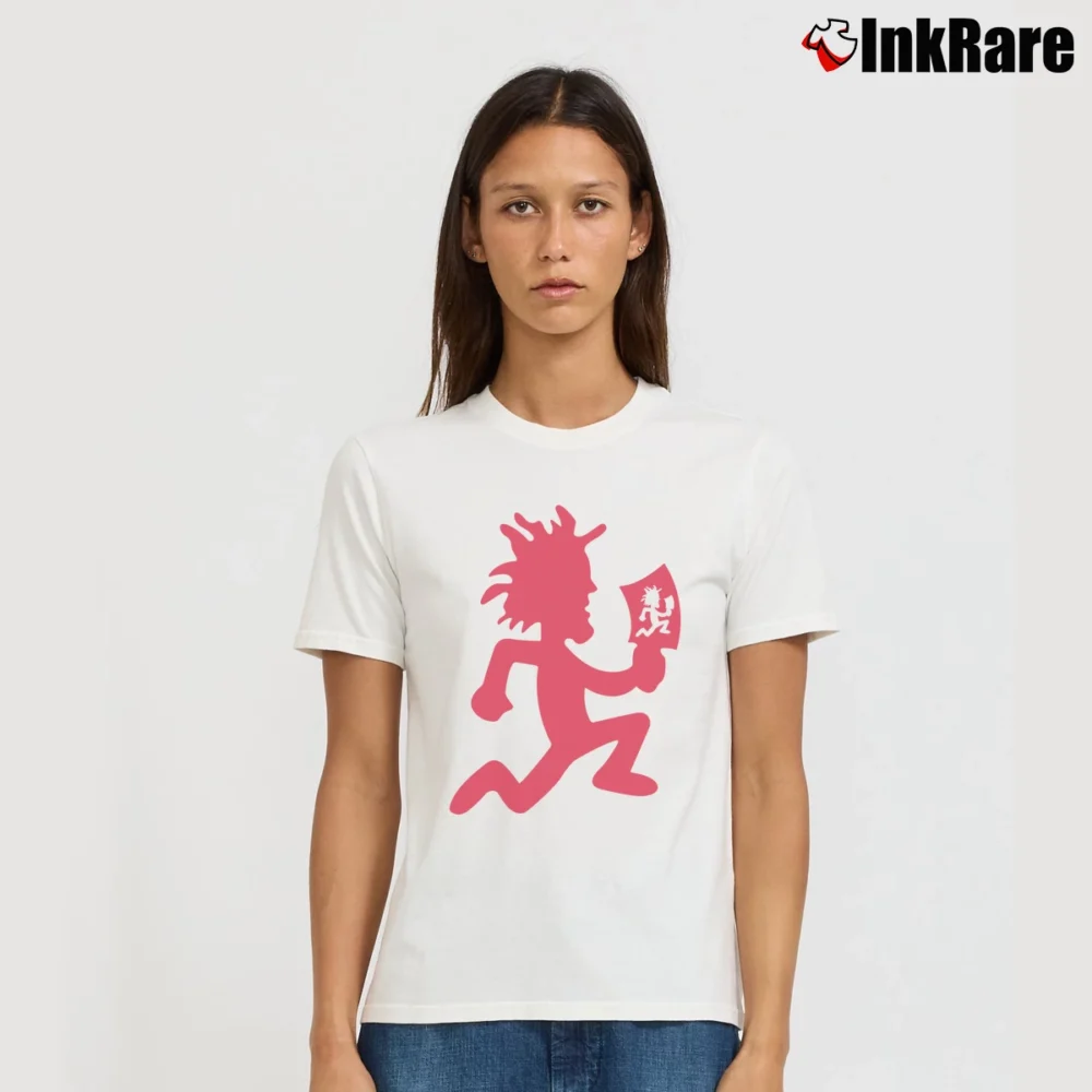 Women’s Icp Hatchetman Classic Signature T-Shirt in white | Soft, Flattering Fit