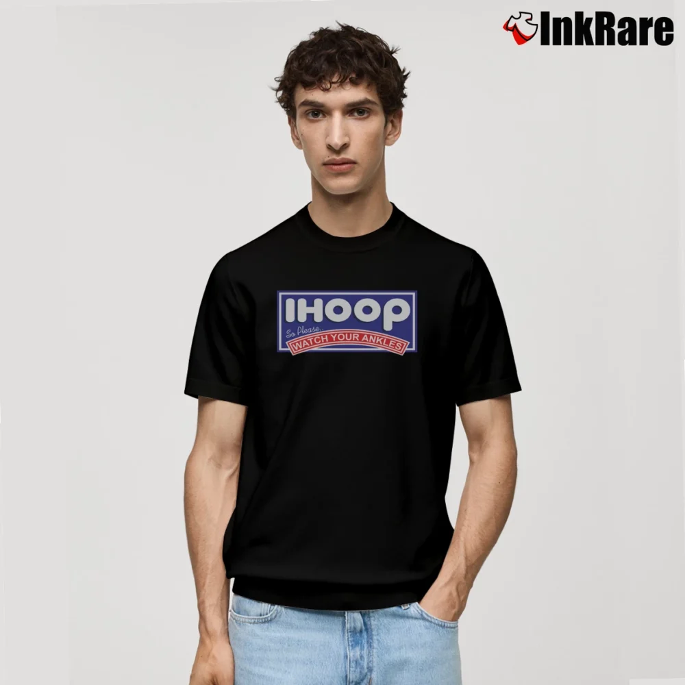 Men’s Ihoop Funny Basketball Classic T-Shirt in black | Soft, Breathable Everyday Wear