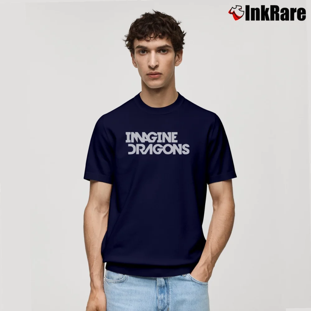 Men’s Imagine Dragons Rock Band Classic T-Shirt in navy | Soft, Breathable Everyday Wear