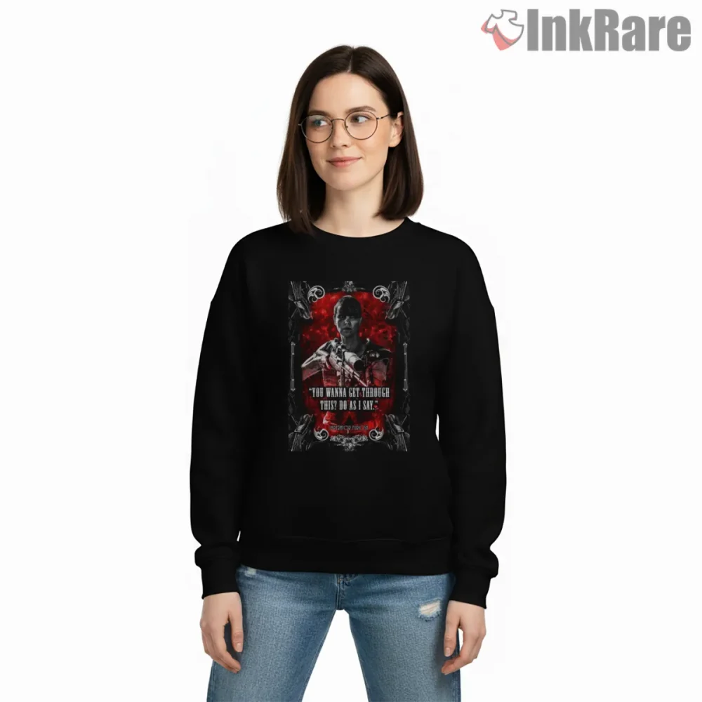 Imperator Furiosa Dark Portrait Frame Mad Max Shirt on graphic shirt for women graphic tee