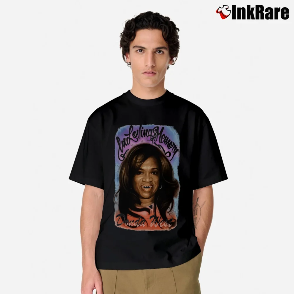 Men’s In Loving Memory Donda West Classic T-Shirt in black | Soft, Breathable Everyday Wear