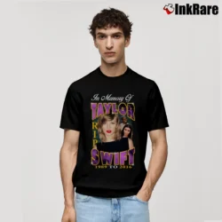 Men’s In Memory Of Taylor Swift 1989–2016 Tribute Classic T-Shirt in black | Soft, Breathable Everyday Wear