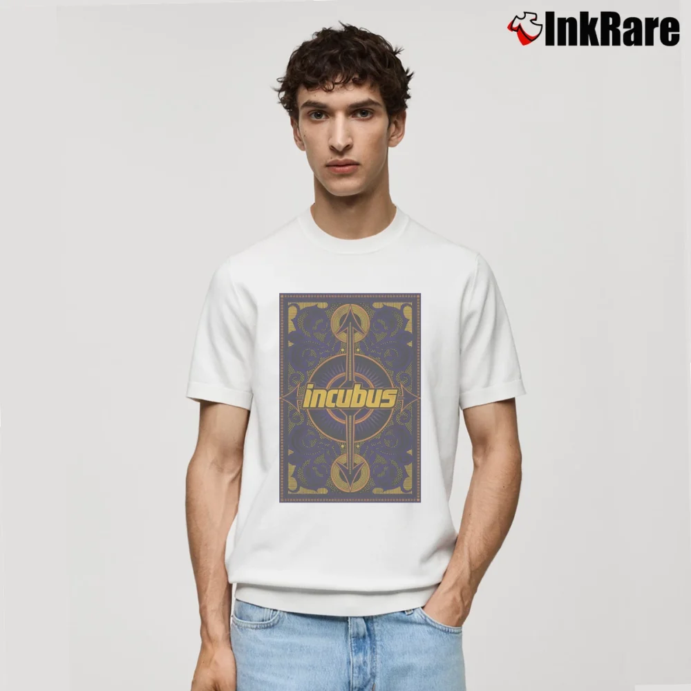 Men’s Incubus Band 2011 Alternative Rock Classic T-Shirt in white | Soft, Breathable Everyday Wear