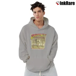 Men’s Indiana Jones Temple Forbidden Eye Disney Mickey Pullover Hoodie in sport grey | Cozy, Durable, Modern Fit