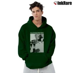 Men’s Infinite Lists Galaxy Logo Merch Pullover Hoodie in forest green | Cozy, Durable, Modern Fit