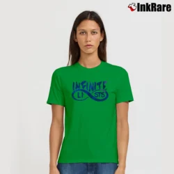 Women’s Infinite Lists Logo Signature T-Shirt in irish green | Soft, Flattering Fit
