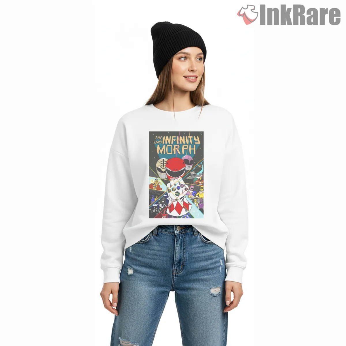 Infinity Morph Multiverse Rangers Poster Shirt Infinity Morph Multiverse Rangers Poster Shirt on graphic shirt for women graphic tee