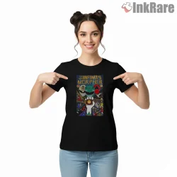 Infinity Morpher Cosmic Ranger Legacy Shirt on black short sleeve shirt for women graphic tee