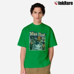 Men’s Inspired Mac Dre Rap Classic T-Shirt in irish green | Soft, Breathable Everyday Wear